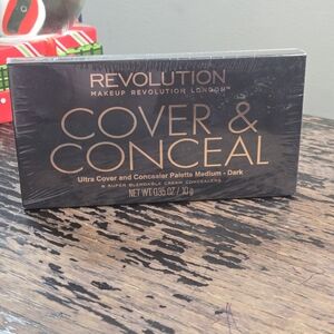 Revolution Cover &‎ Conceal Palette, Medium- Dark